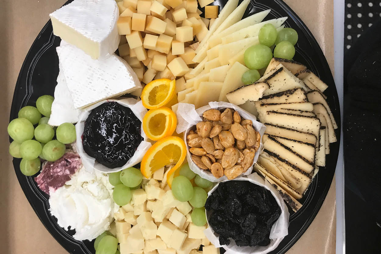 Custom Cheese Trays available at West Seattle Thriftway