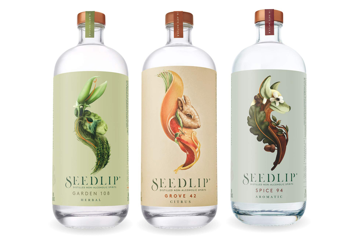 Seedlip Non Alcoholic Spirits, West SEattle Thriftway, Dry January